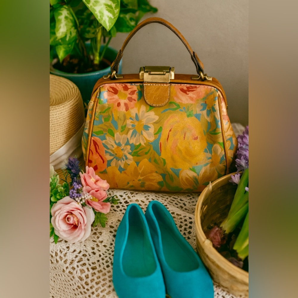 Patricia Nash Gracchi Frame Handbag